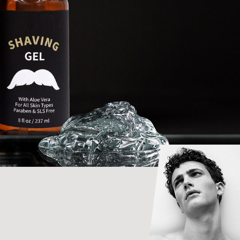 Gentle Non-Irritating Beard Shaving Gel 237ml - Men's Skincare & Grooming