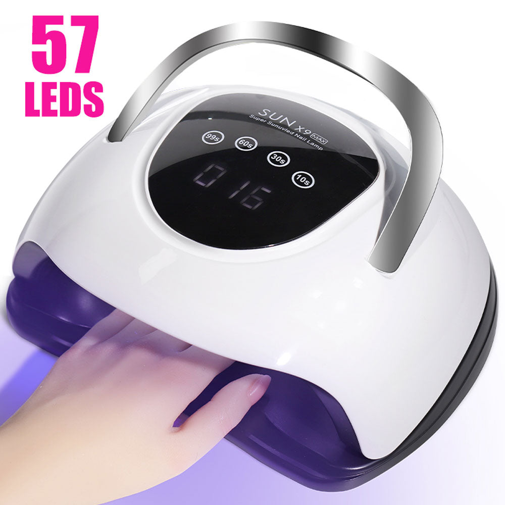 Professional UV LED Nail Lamp for Gel Polish with Automatic Sensor & 4 Timers
