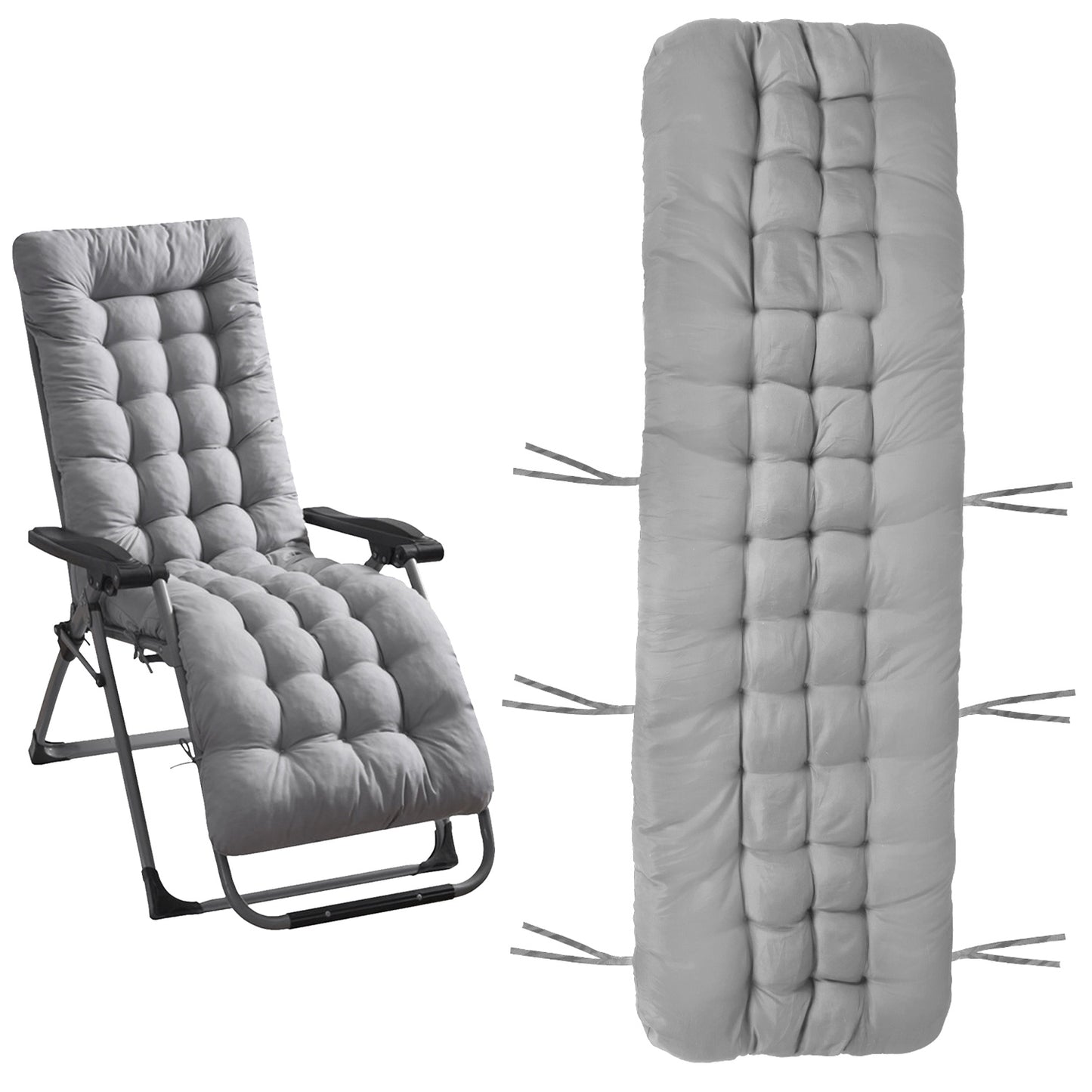 Lounger Cushion for Chaise, Rocking Chair & Sofa - Standard Size