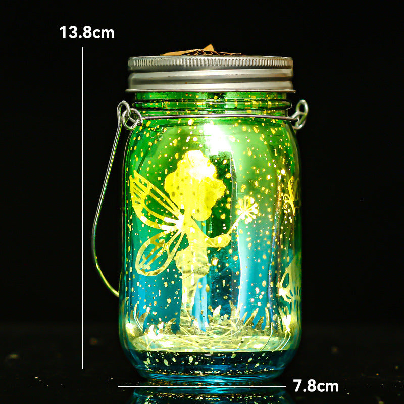 Outdoor Waterproof Night Lamp for Garden Patio Yard - Round 13.8x7.8cm