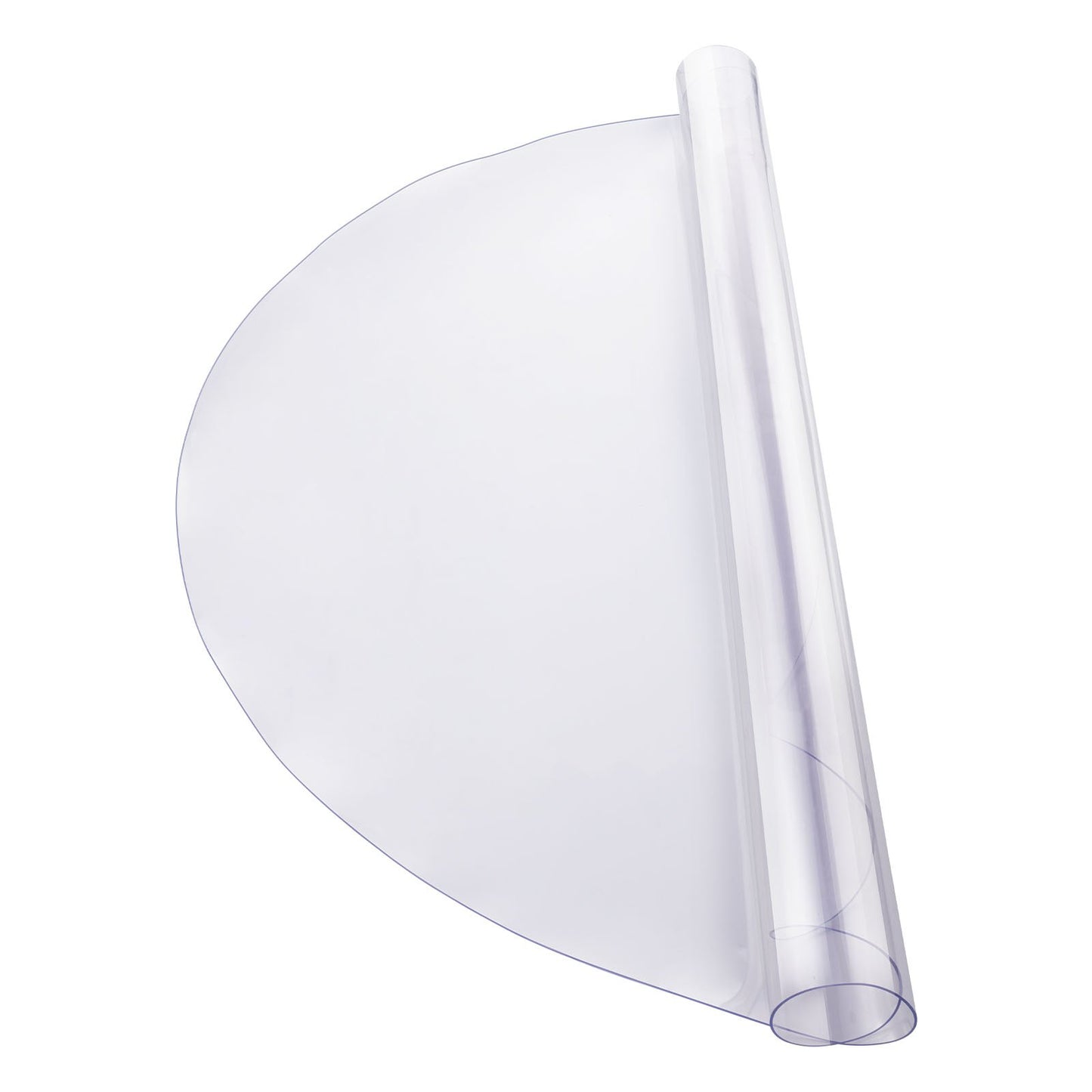 Clear PVC Table Protector - 42 Inch Round, 2.0mm Thick