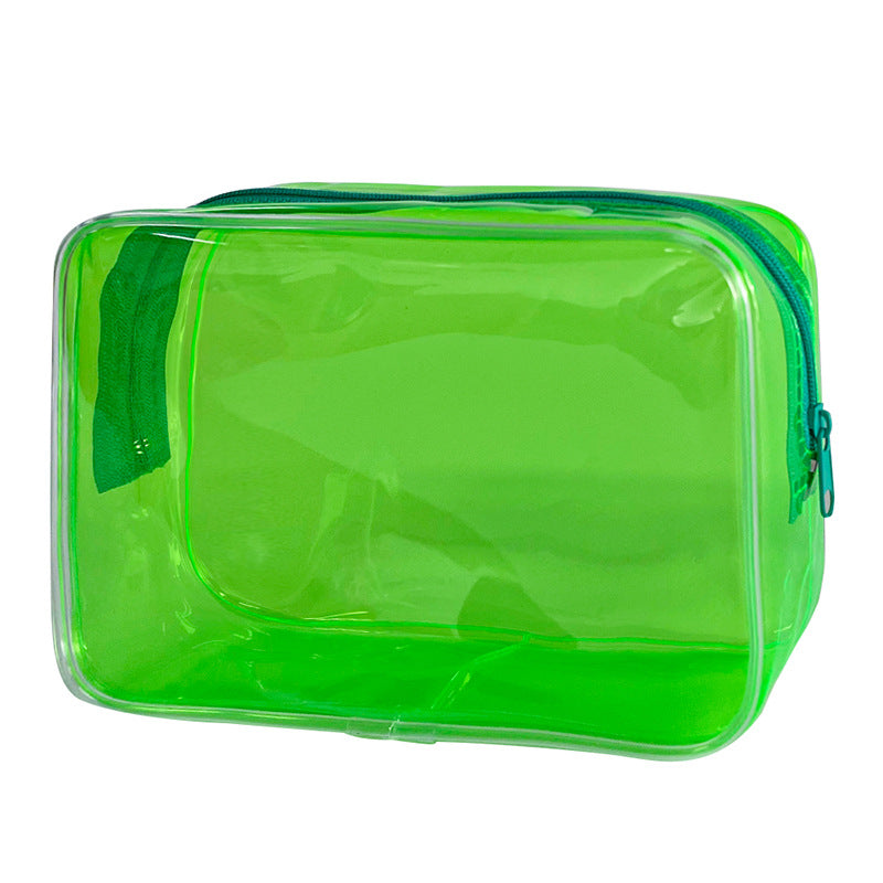 Large Capacity Transparent Cosmetic Bag Waterproof Storage Organizer