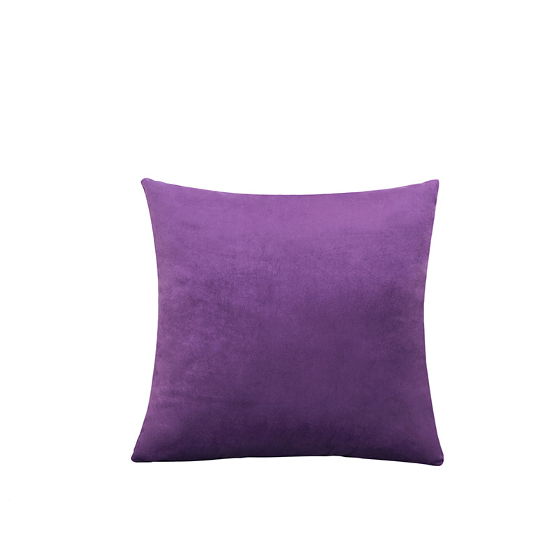 Velvet Lumbar Support Pillow Cover for Office Car Home Decoration