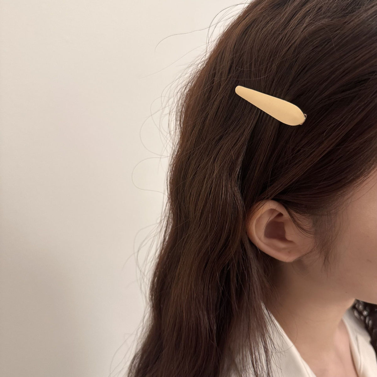 Water Drop Hair Barrettes Side Clips for Women - Broken Hair Accessory