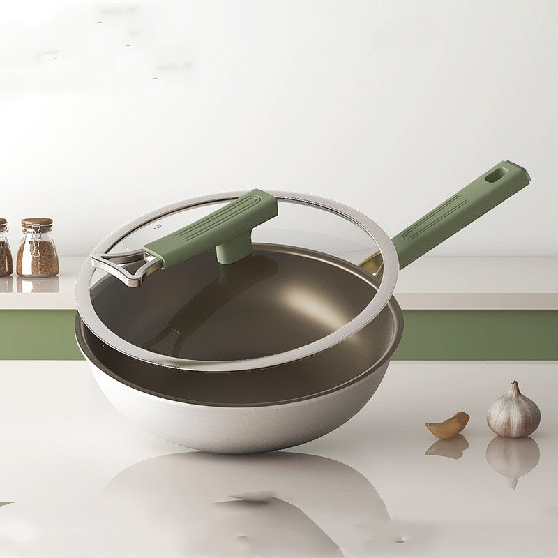 Titanium Non-Stick Frying Pan 32cm & 34cm - Household Kitchen Cookware