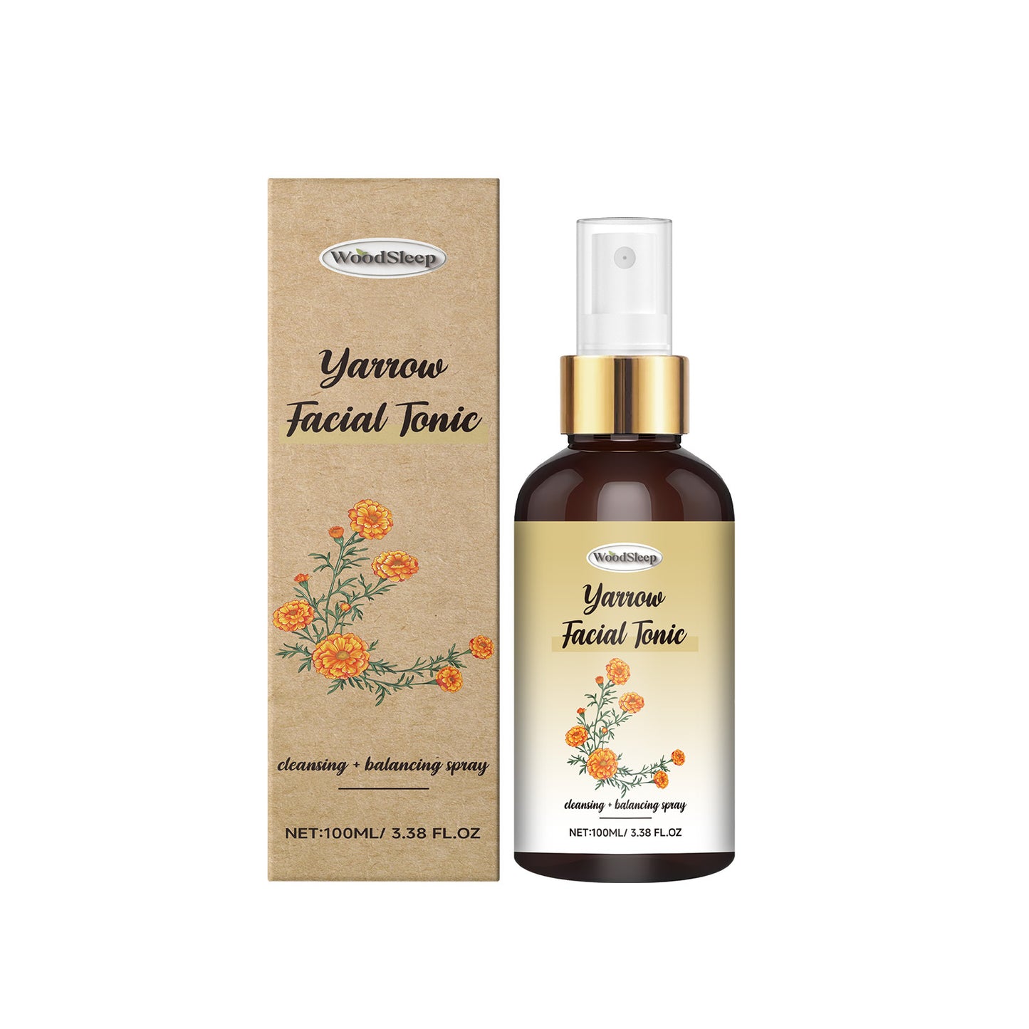 Marigold Hydrating Facial Spray - Soft Skin 100ML Natural Skin Care