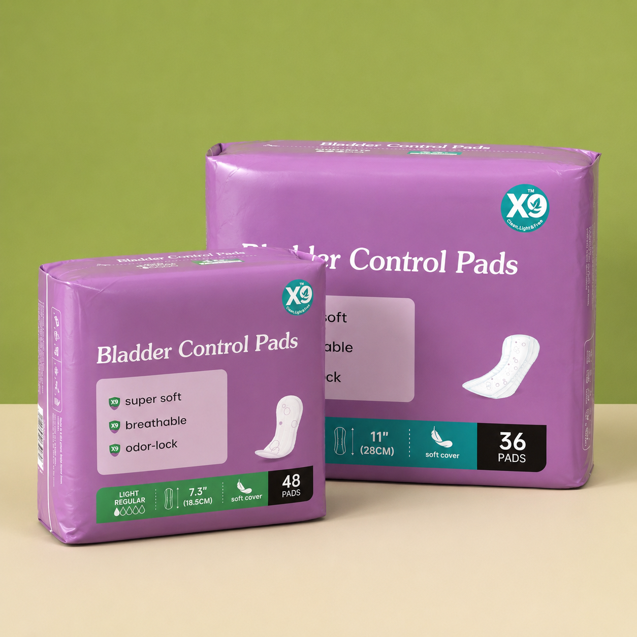 Women Incontinence Pads - Soft, Breathable Comfort for Daily Care