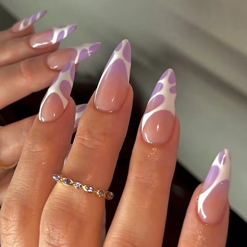 European, American & French Style Fake Nail Patch Set for Nail Art