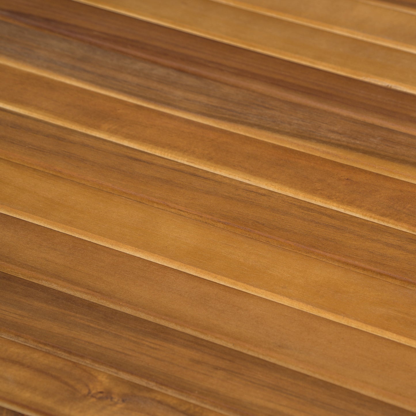 Outdoor Dining Table with Acacia Wood Frame - Teak