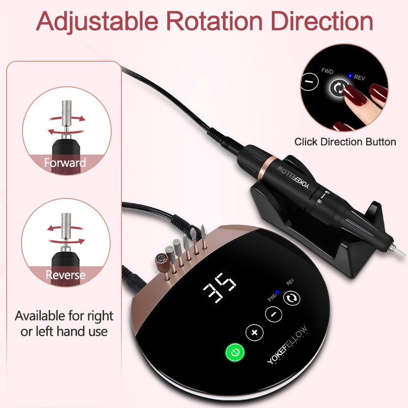 35000RPM Electric Nail Drill Machine for Acrylic