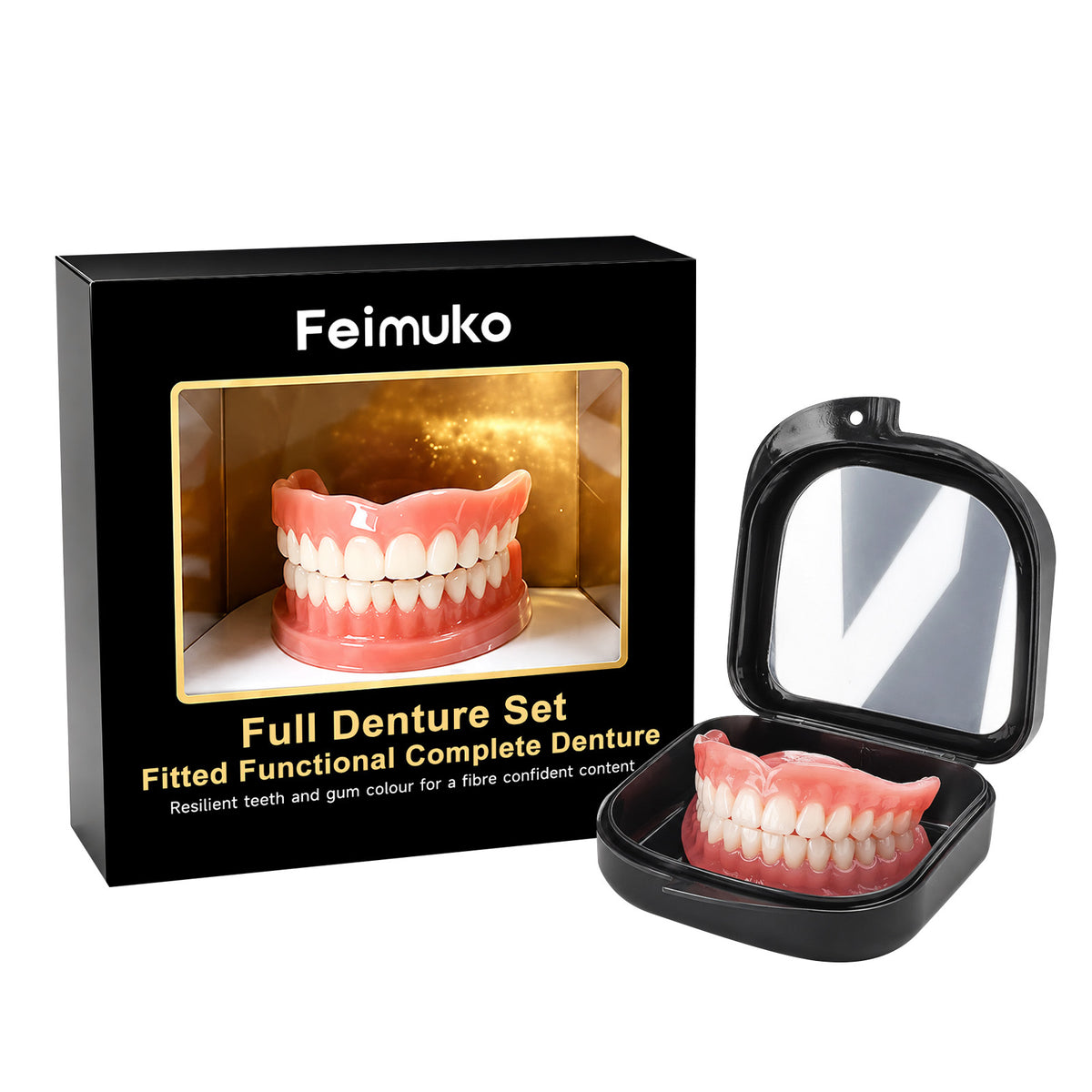 Denture Set Dental Cosmetic Kit For Correcting Gaps Between Teeth