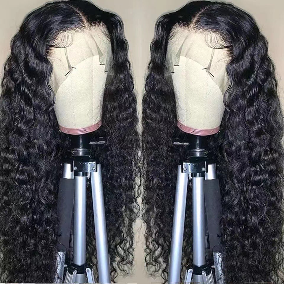 Long Lace Wig for Women - Versatile Wine Red Synthetic Hair Extension