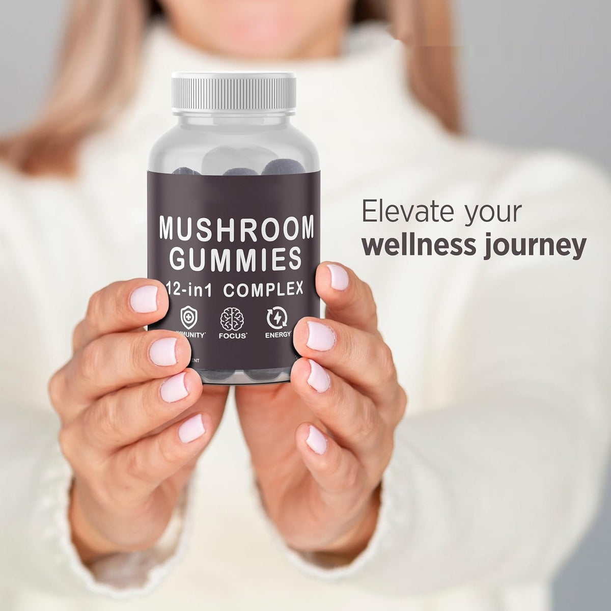 Mushroom Jelly Gummy 60 Tablets