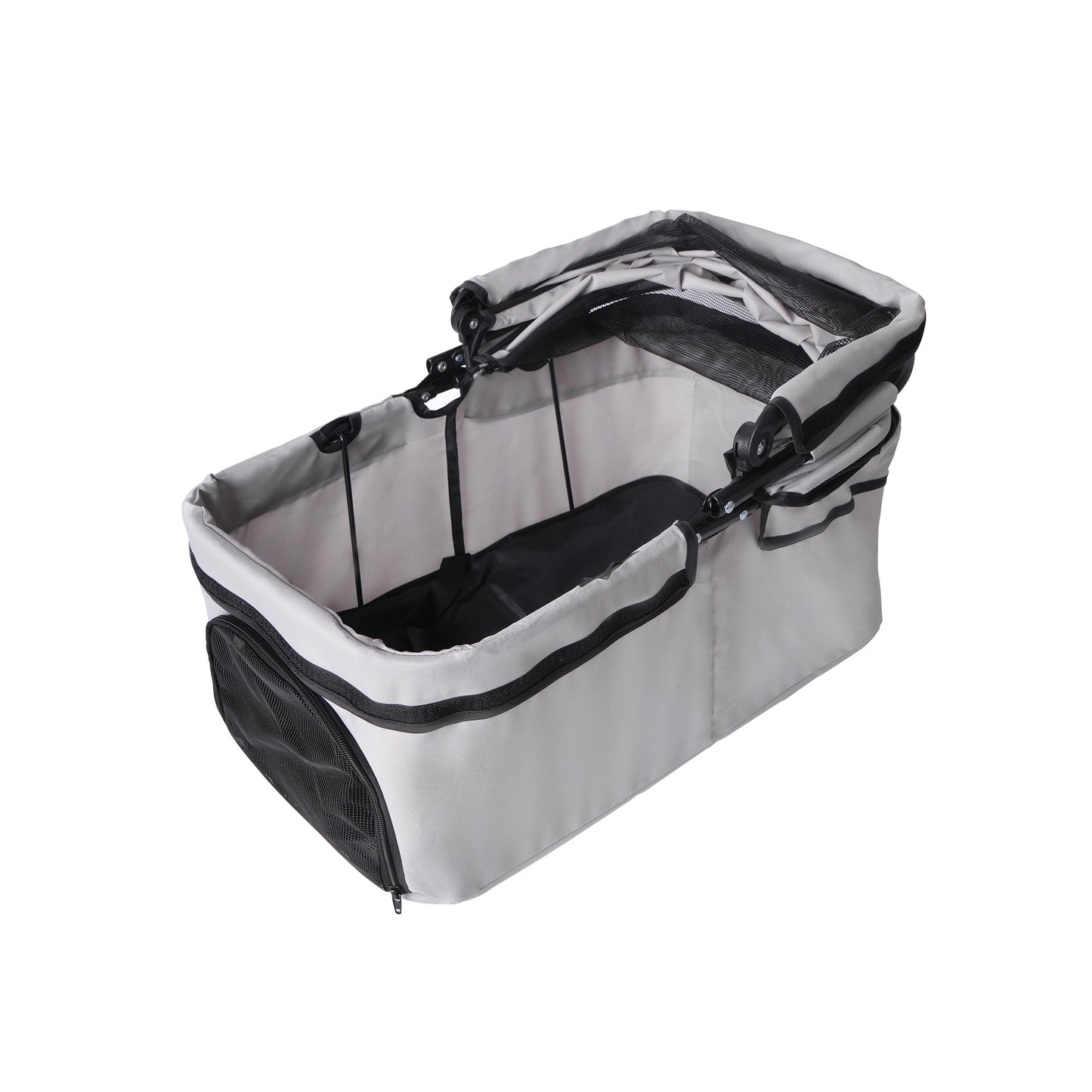 Foldable Pet Stroller for Small Dogs and Cats - Portable, Safety & Comfort