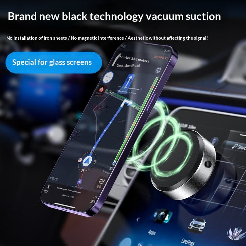 Multifunctional Car Dashboard Navigation Bracket - Black