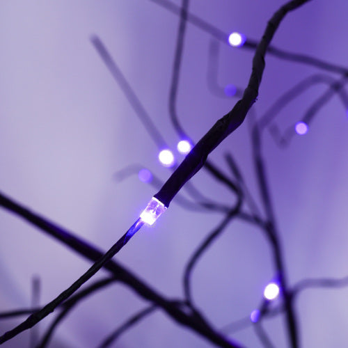 Halloween Spooky Tree with Purple Lights - 4FT, 5FT, 6FT Set