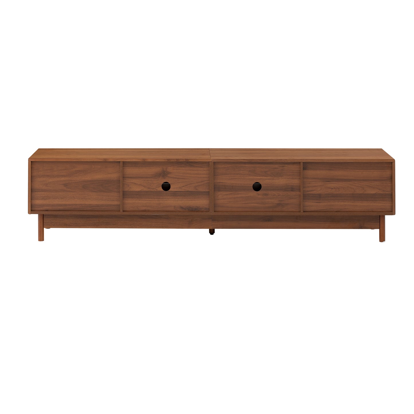 78-Inch TV Stand for Living Room - Modern Entertainment Center