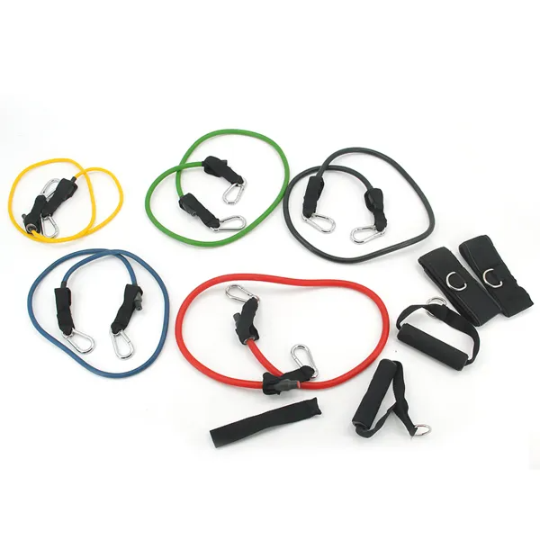 5-Piece Resistance Band Set for Strength Training and Fitness
