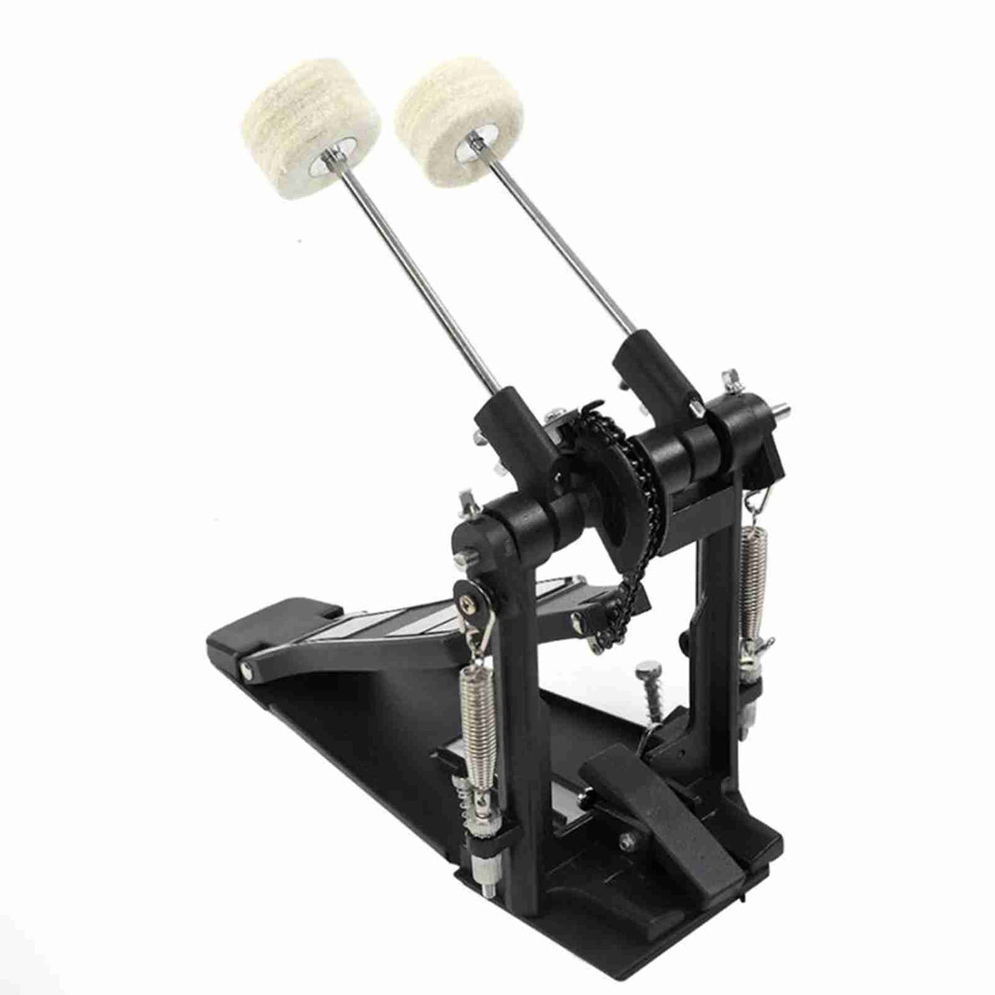 Double Bass Drum Pedal with Adjustable Hinge System