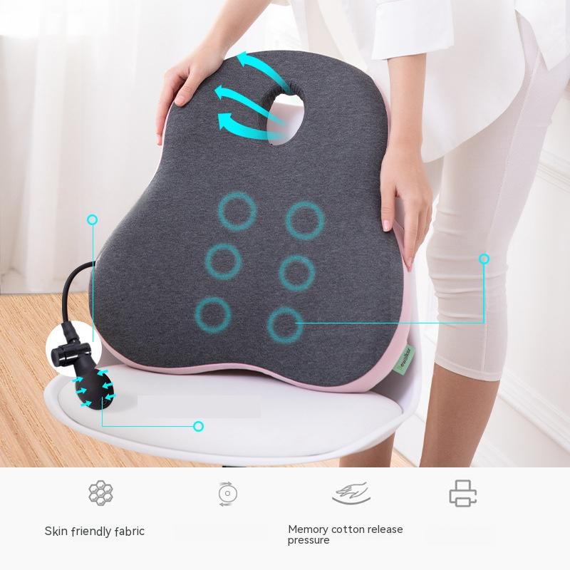 Ergonomic Memory Foam Backrest Cushion for Office & Home Chairs