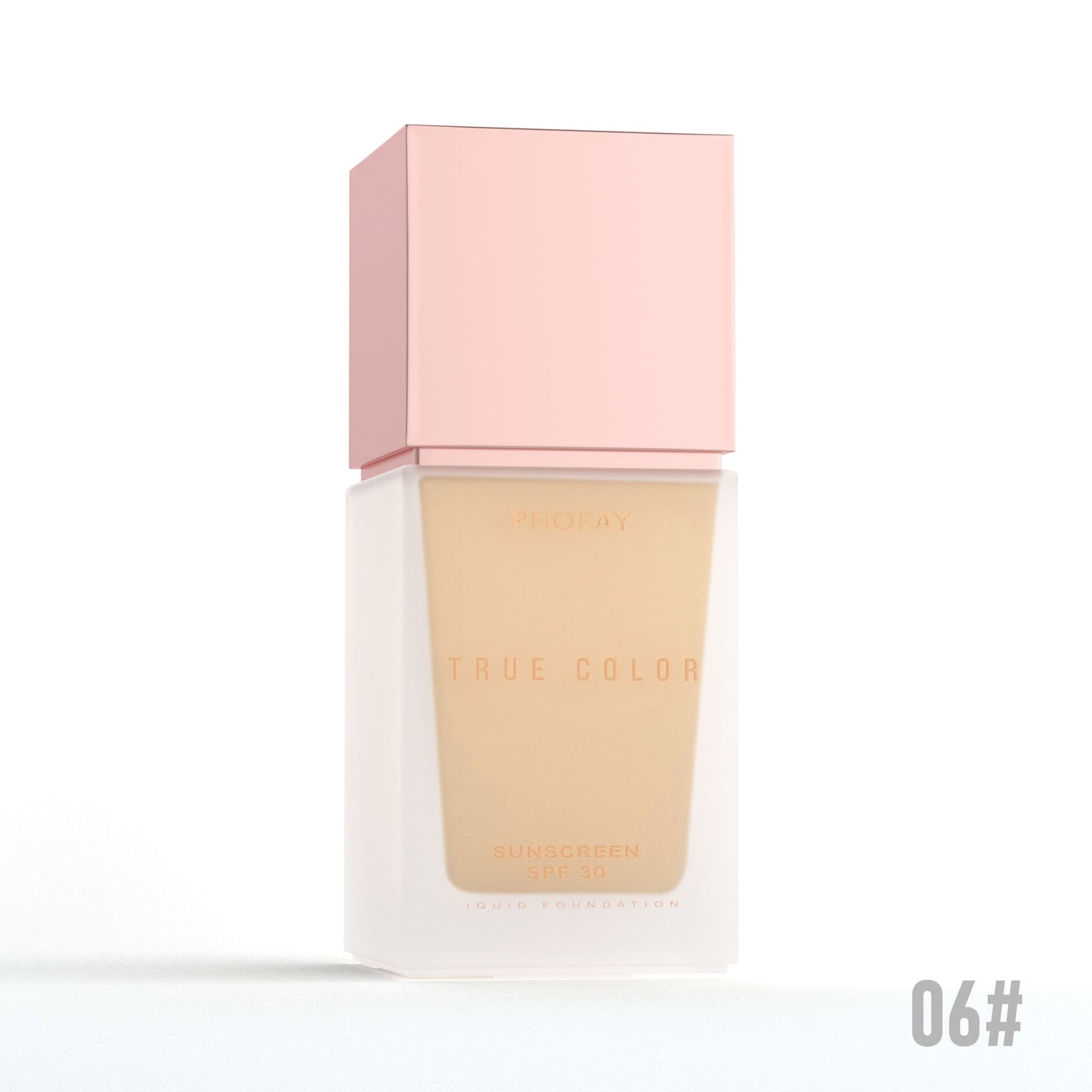 Matte Liquid Foundation with SPF 30 Sunscreen Protection