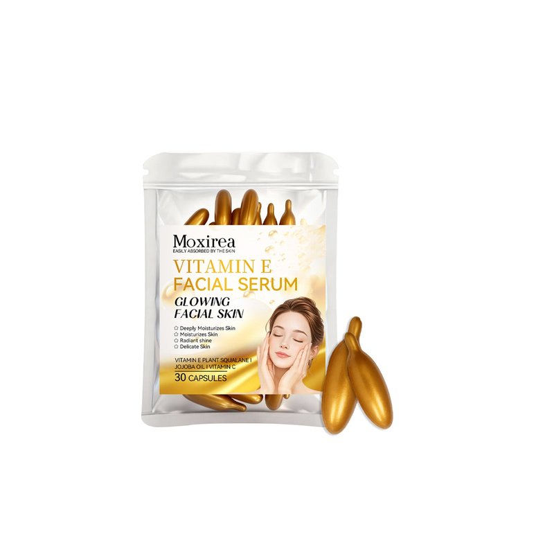 Vitamin E Moisturizing Capsules for Skin Hydration - 30 Count