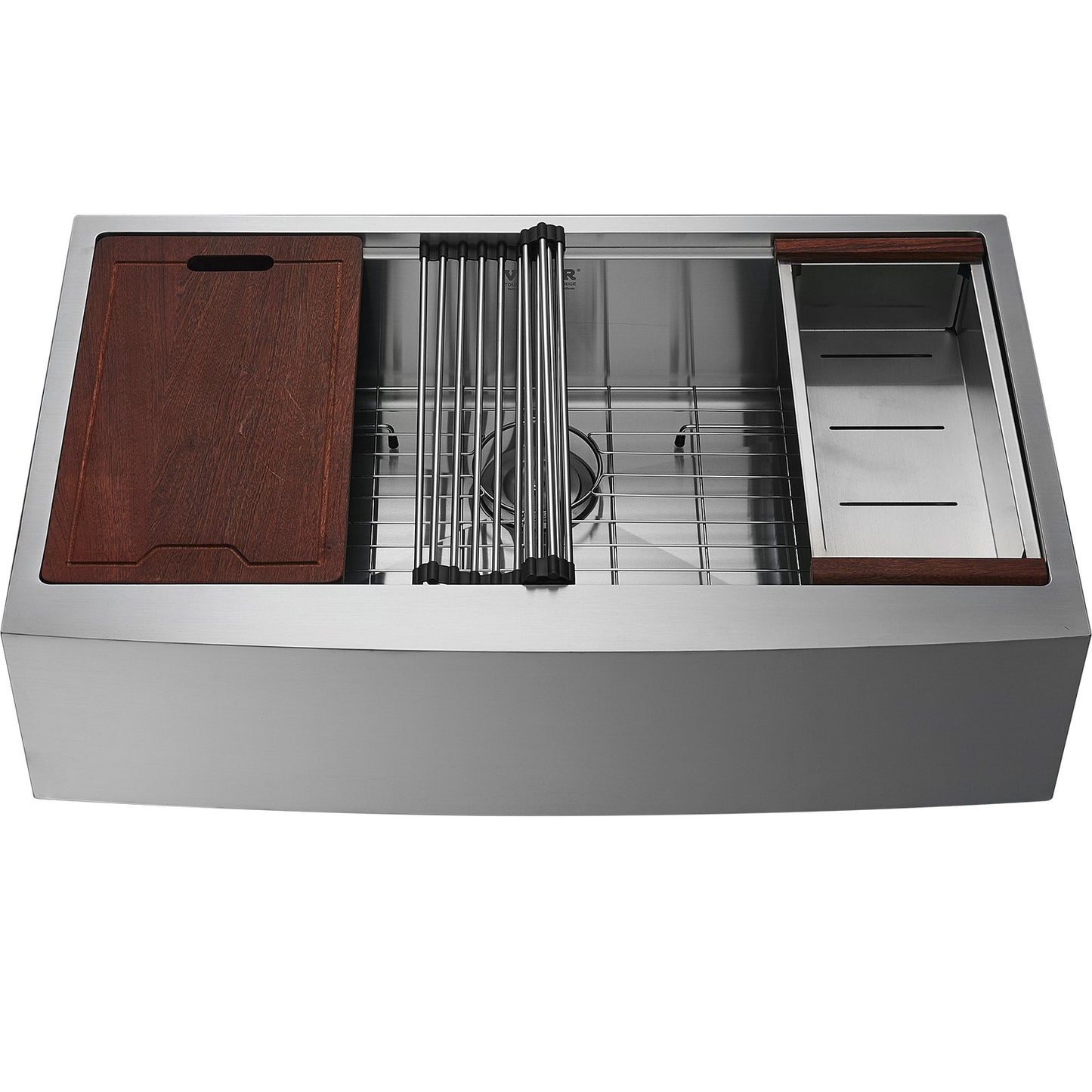304 Stainless Steel Farmhouse Kitchen Sink - 30 Inch Single Bowl