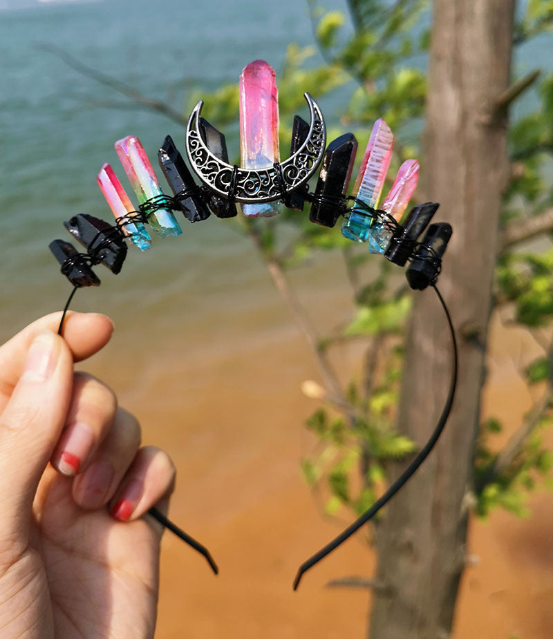Witch Moon Crystal Headband