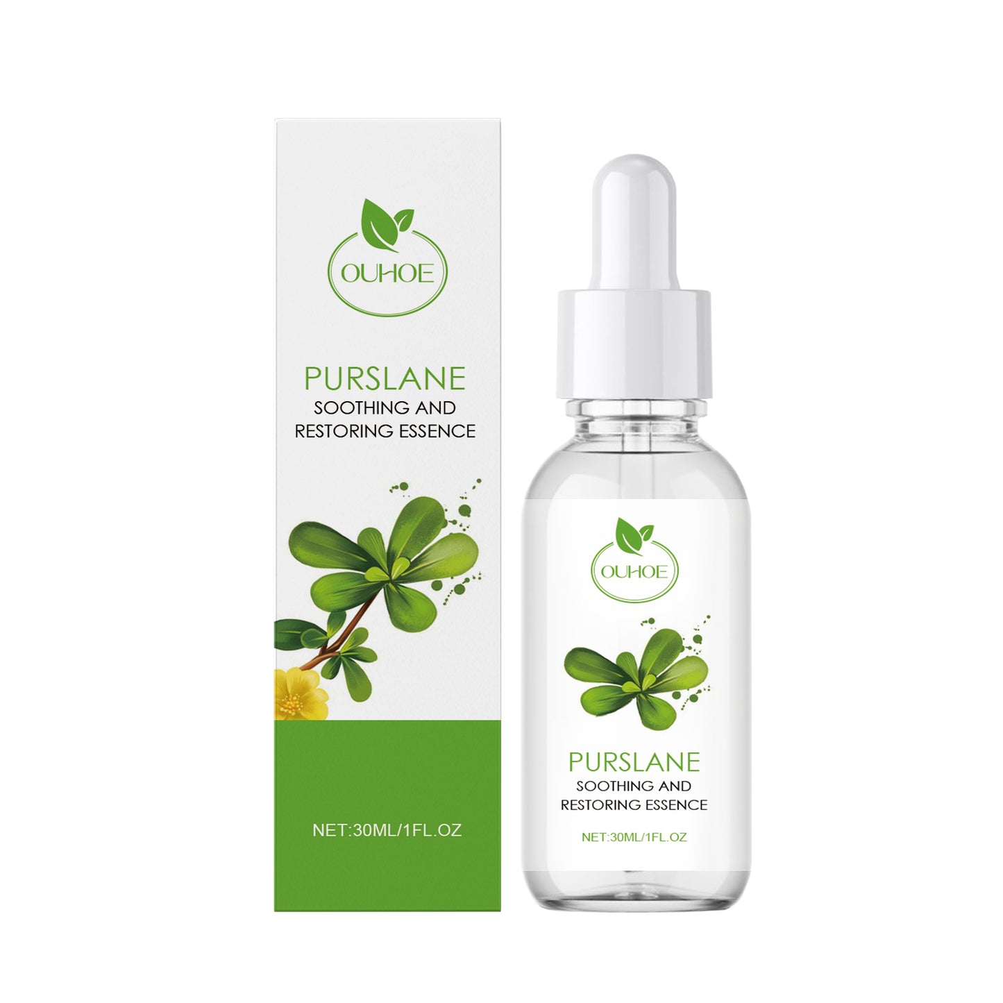 Purslane Soothing Repair Serum - Hydrating Facial Moisturizer for Sensitive Skin