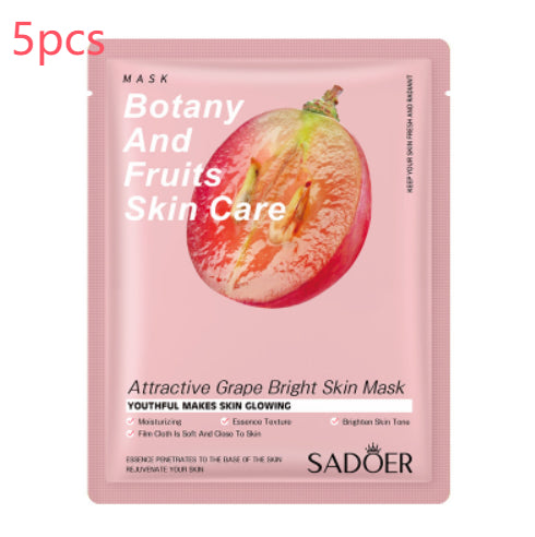 Hydrating Fruit Plant Mask - Facial Care for All Skin Types, 25g