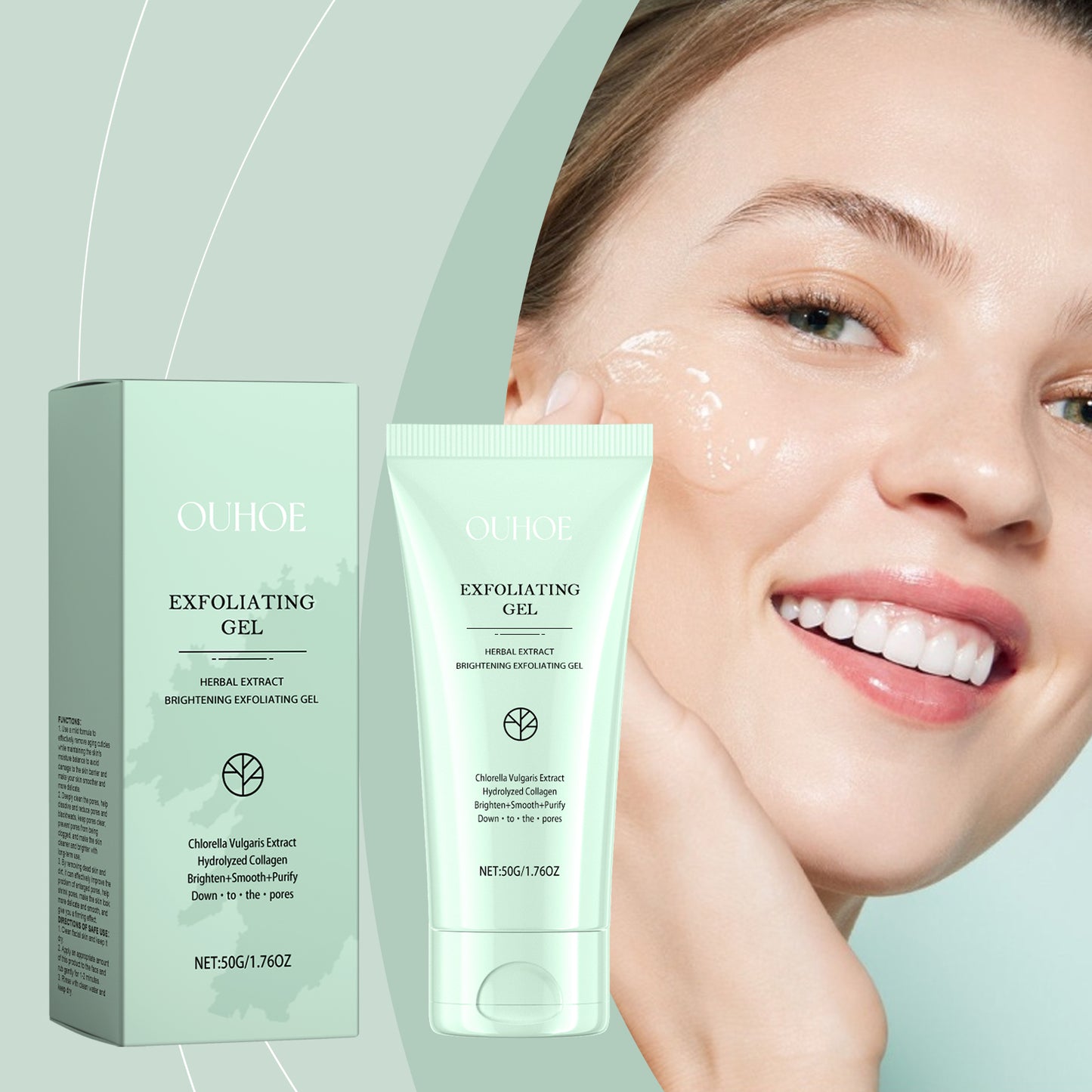 Herbal Facial Cleansing Gel - Pore Minimizing & Hydrating Face Wash