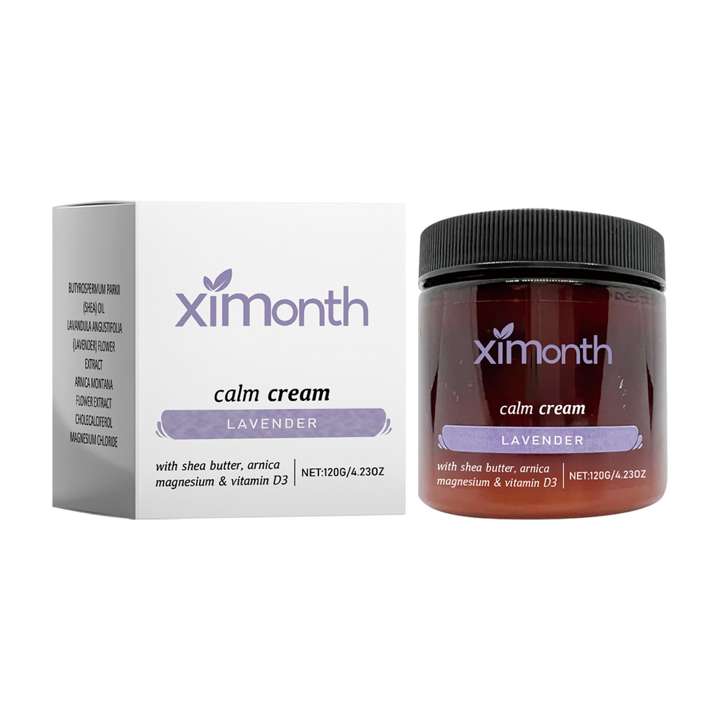 Body Soothing Cream with Shea Butter & Lavender Extract - Multiple Sizes