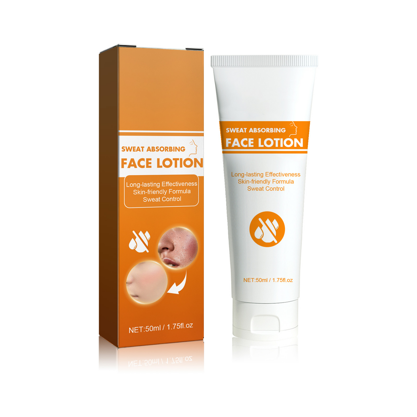 Facial Sweat-Absorbing Lotion with Niacinamide - Oil Control & Mattifying