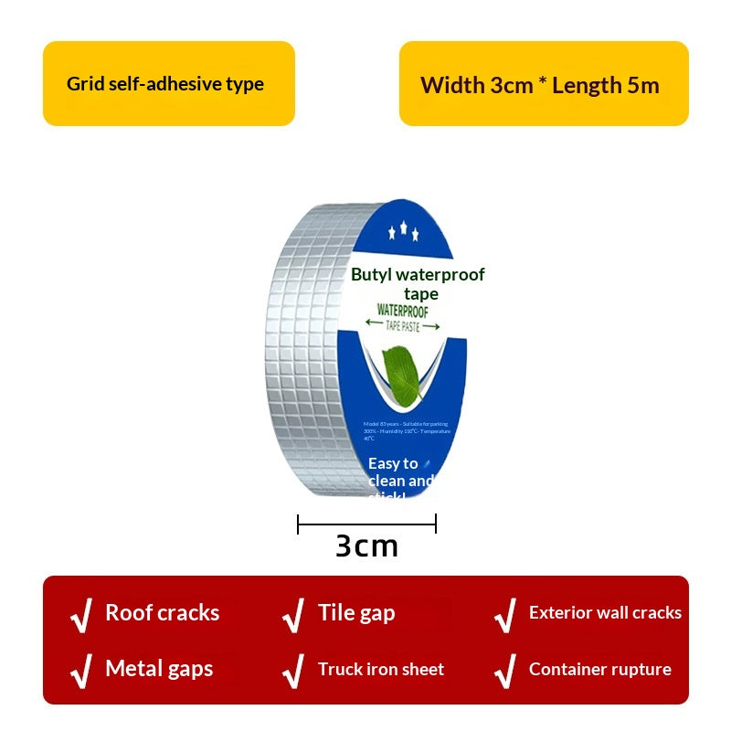 Waterproof Roofing Tape - Leak Repair & Weatherproof Sealant Roll