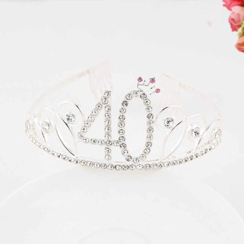 Diamond Crown Hair Clip - Multiple Colors