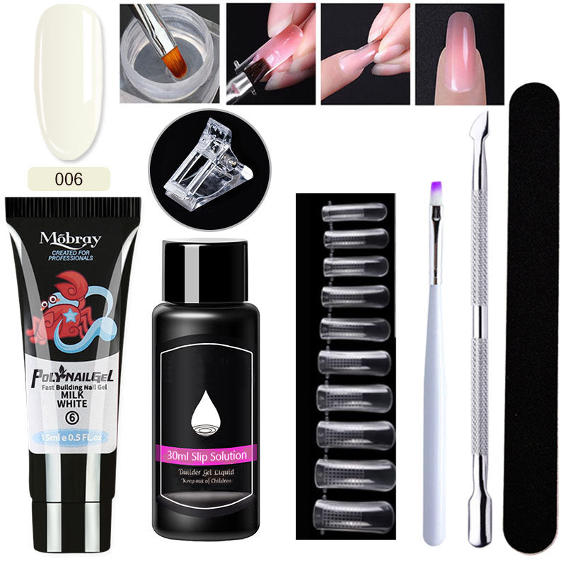 Nail Art Resin Extender Kit - 12 Colors