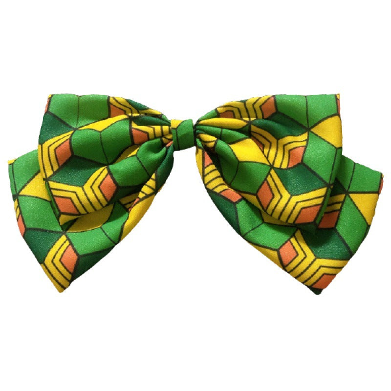 Anime Cartoon Chiffon Hair Bow Clip