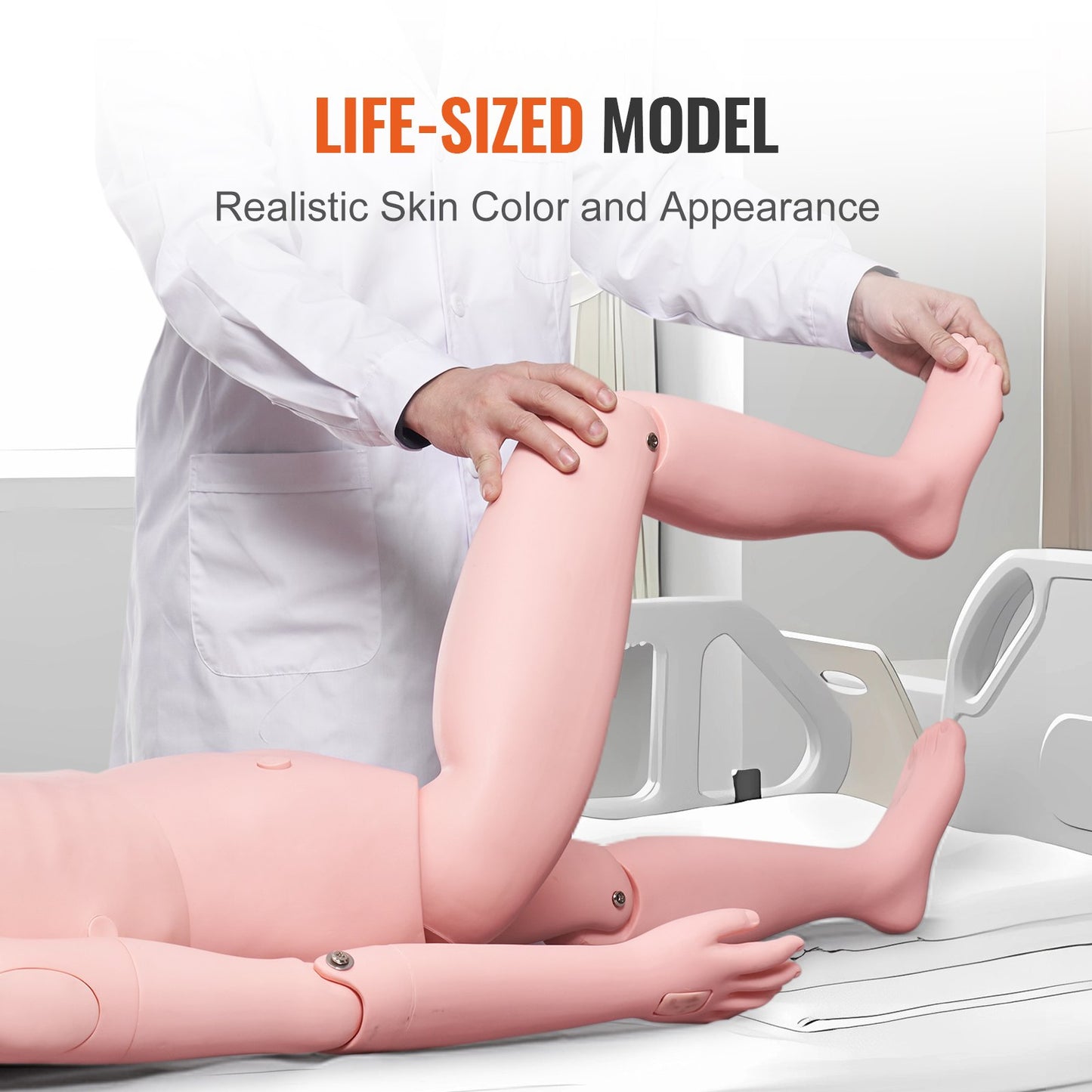 Lifelike Female Nursing Training Manikin for Medical Education