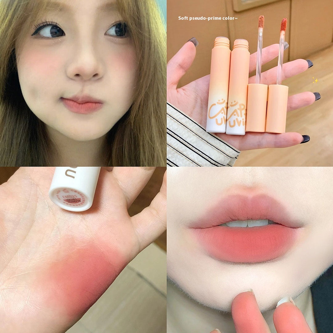 Velvet Lip Balm Nude Series Low Saturation Lipstick for Natural Look