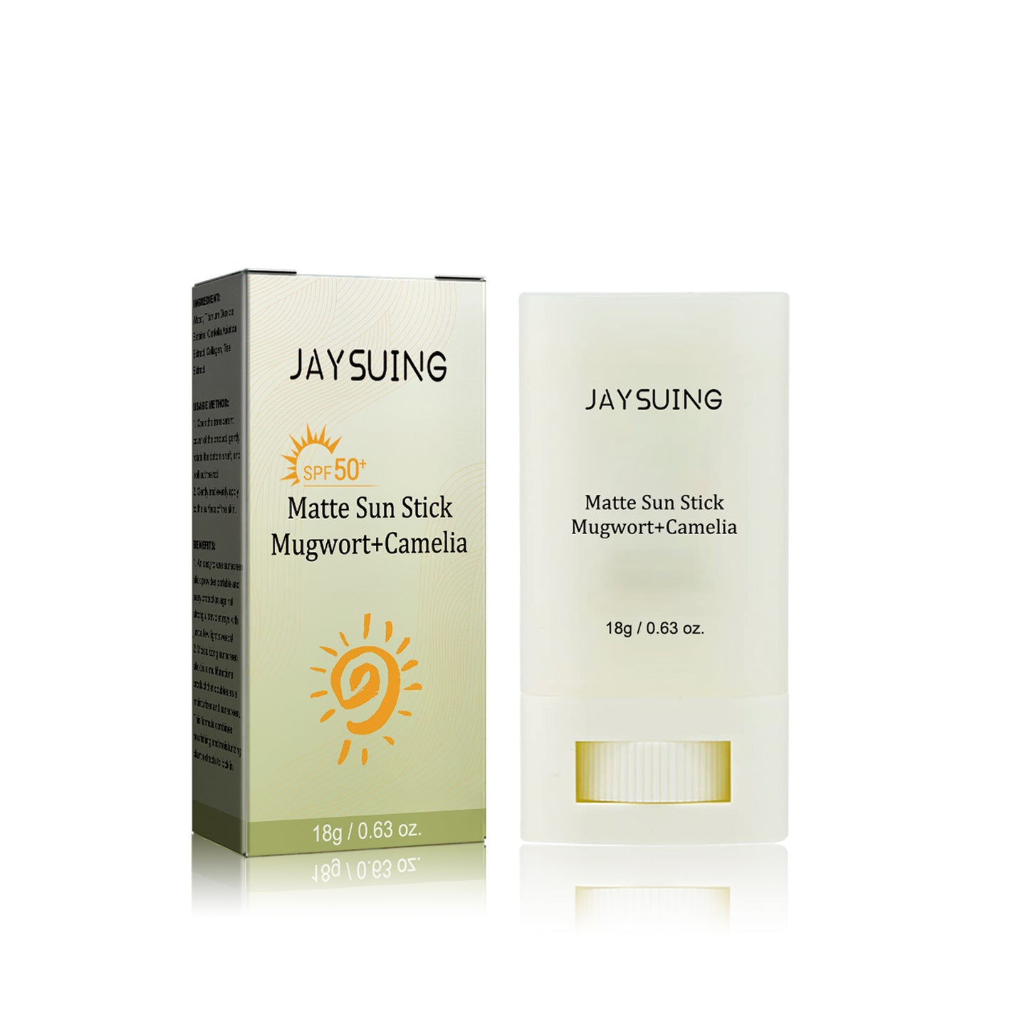 Matte UV Protective Skincare Stick - Moisturizing & Refreshing Cream
