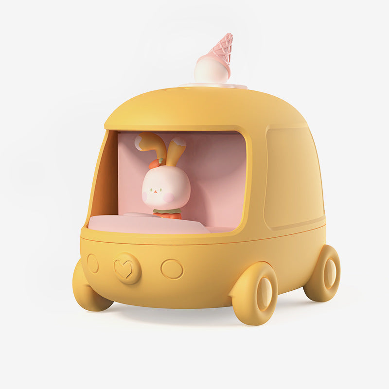 Wireless Portable Mini Humidifier - Cute Colorful USB & Battery Operated
