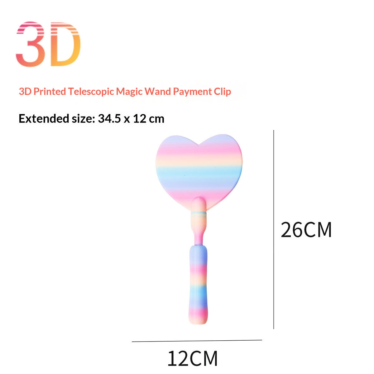 Starry Magic Wand Non-Contact Payment Card Holder - Home Office Storage