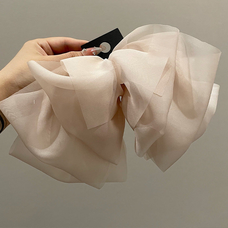 Women's Bow Hair Pin Clip - Korean Style