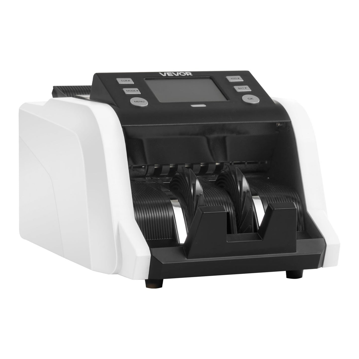 Money Counter Machine 1200 Notes/Min with Fake Detection for Dollar & Euro