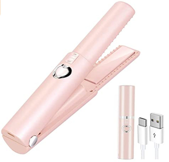 Women's Cordless Hair Straightener Comb - Rechargeable Hair Styling Tool