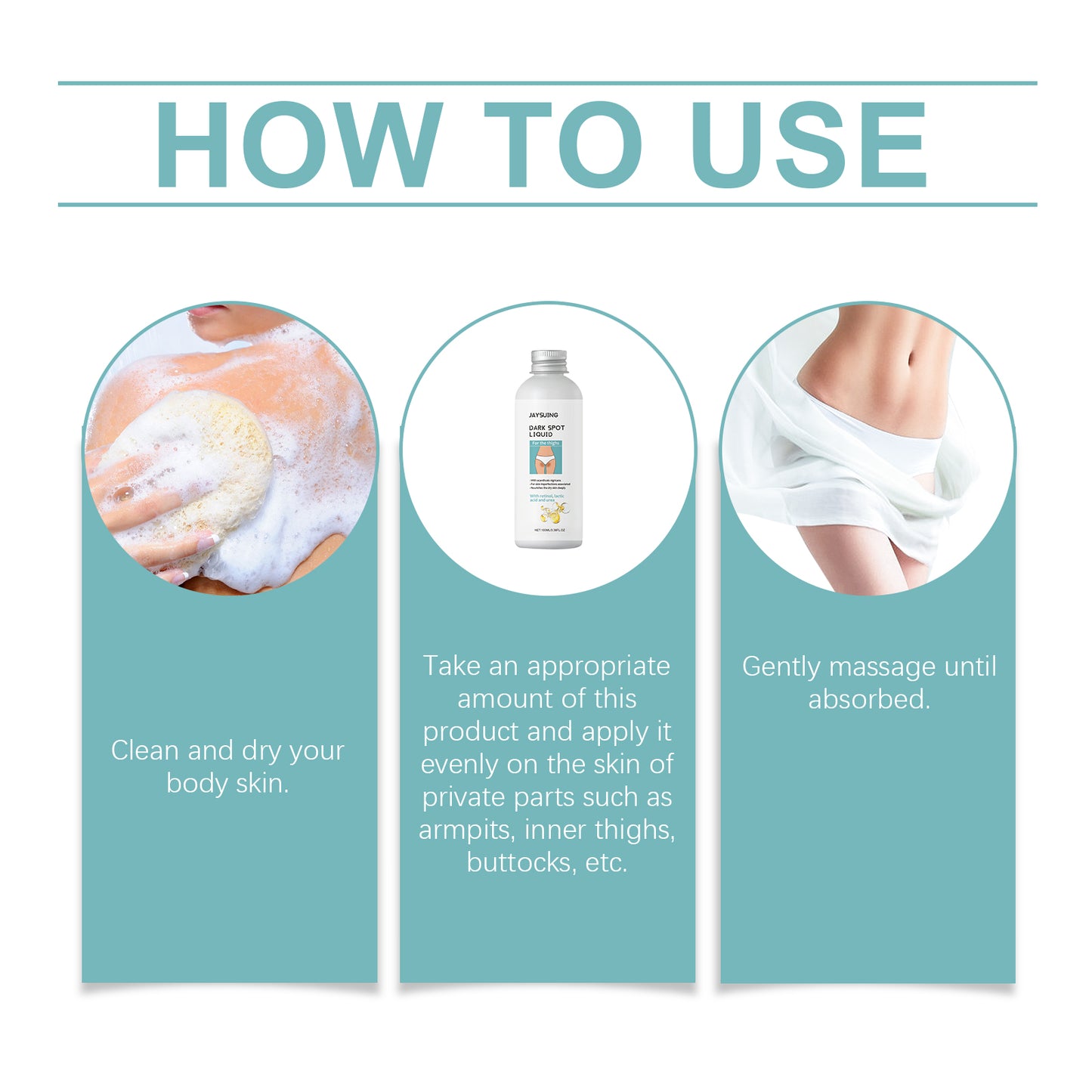 Leg Beauty Lotion with Retinol & Lactic Acid - Brightening Body Cream 100ml