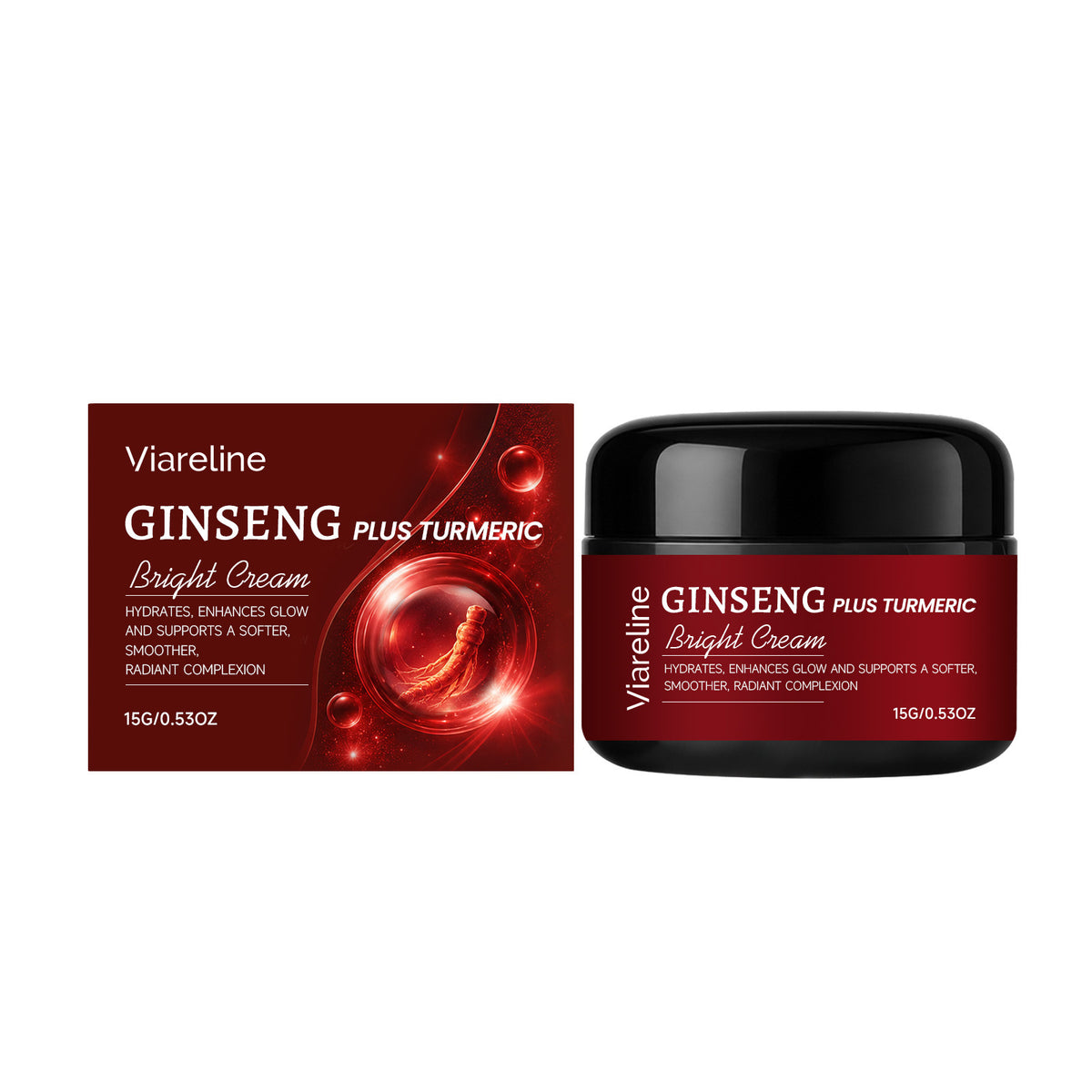 Ginseng And Turmeric Brightening Moisturizing Cleansing Face Cream
