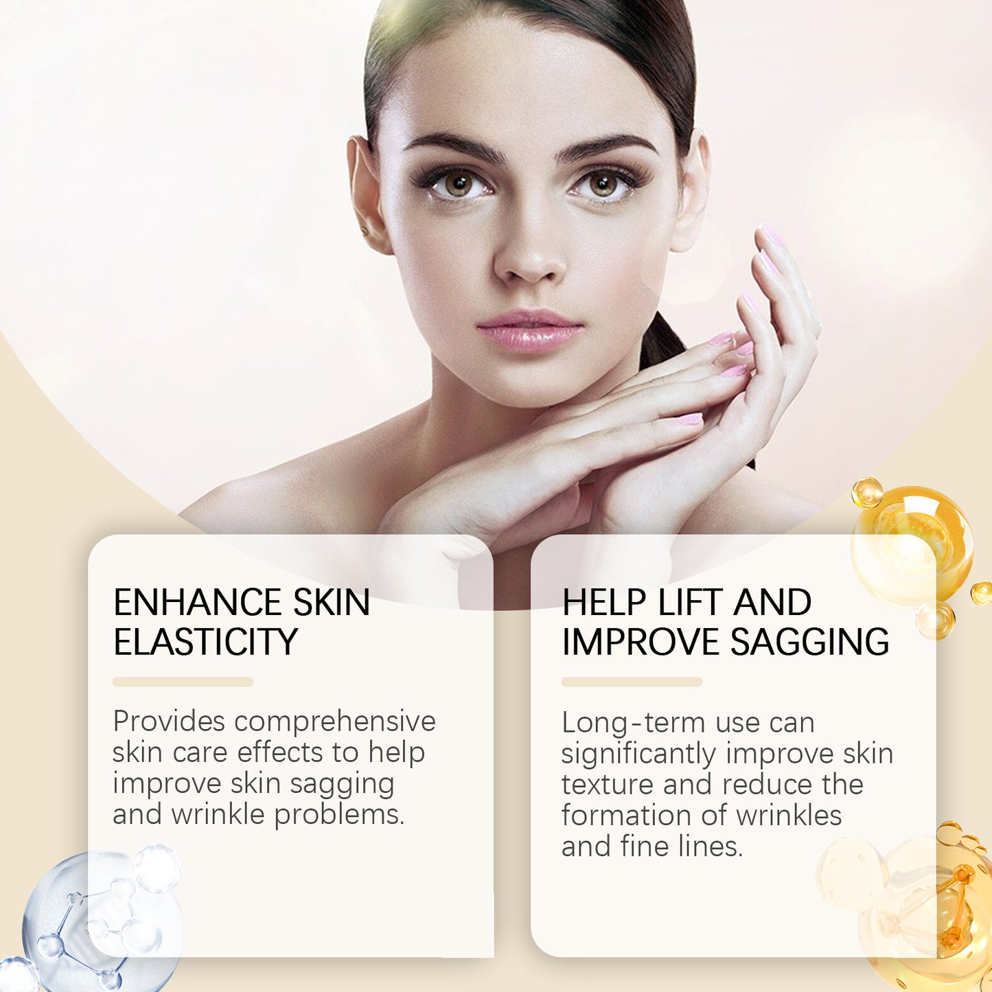 Firming Facial Essence with Collagen and Vitamin C - 30ml Hydrating Serum