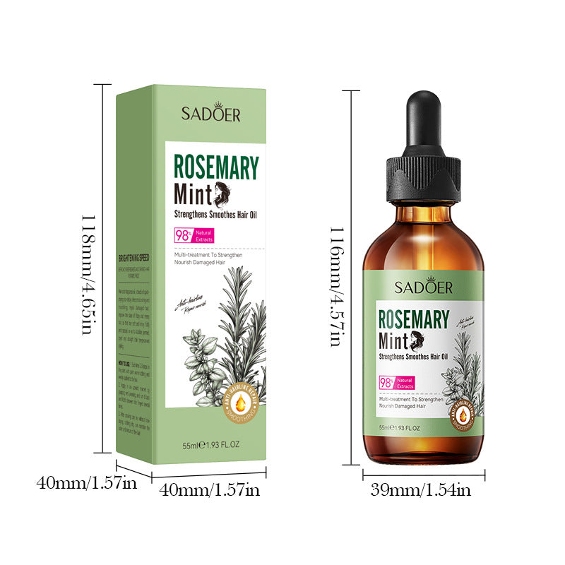 Mint Rosemary Hair Care Essential Oil - Moisturizing 55ml