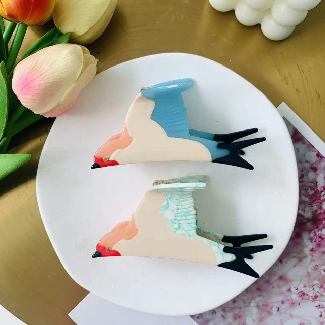 Swallow Design Hair Grip - Multiple Colors
